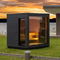 Model G6 5 Person Traditional Outdoor Sauna