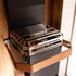 Saunum Air 10 | 9.6kW Black Steel Finish Sauna Heater Package