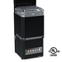 Saunum Air 10 | 9.6kW Black Steel Finish Sauna Heater Package
