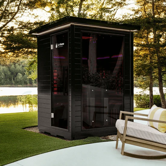 Sun Home Luminar™ Outdoor 2-Person Full Spectrum Infrared Sauna