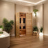New 2026 S-Line MX-S206-01 Maxxus Low EMF FAR Infrared Sauna Canadian Hemlock