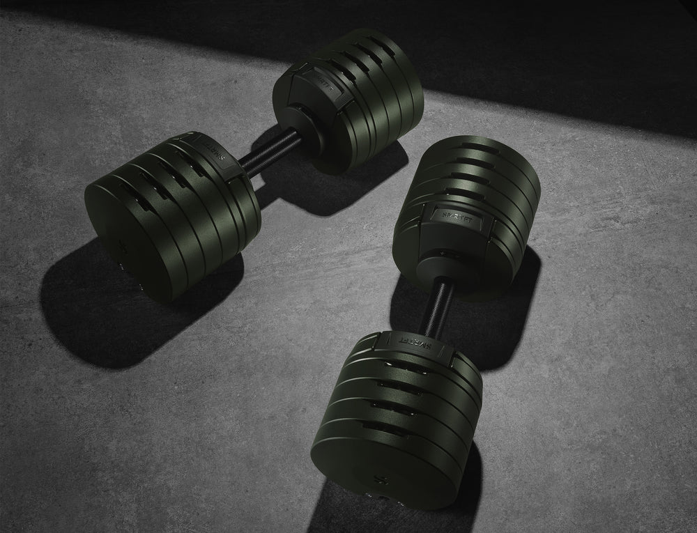 NÜOBELL 100LB Adjustable Dumbbells