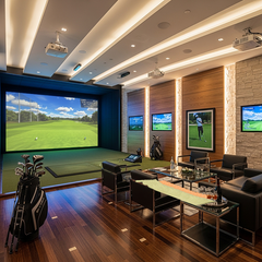 Foresight GC3 Studio Complete Golf Simulator Package