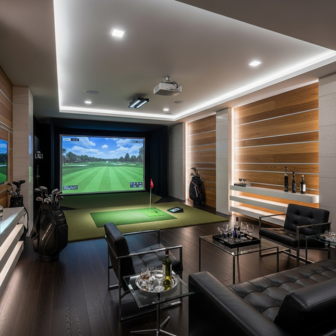 Foresight Falcon Studio Complete Golf Simulator Package