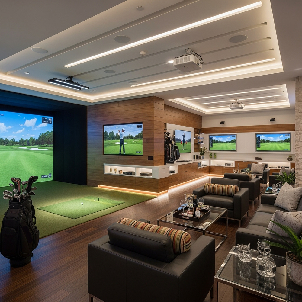 Garmin Approach R50 W10 Golf Simulator Package