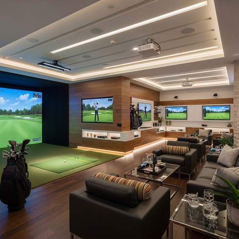 Garmin Approach R50 W10 Golf Simulator Package