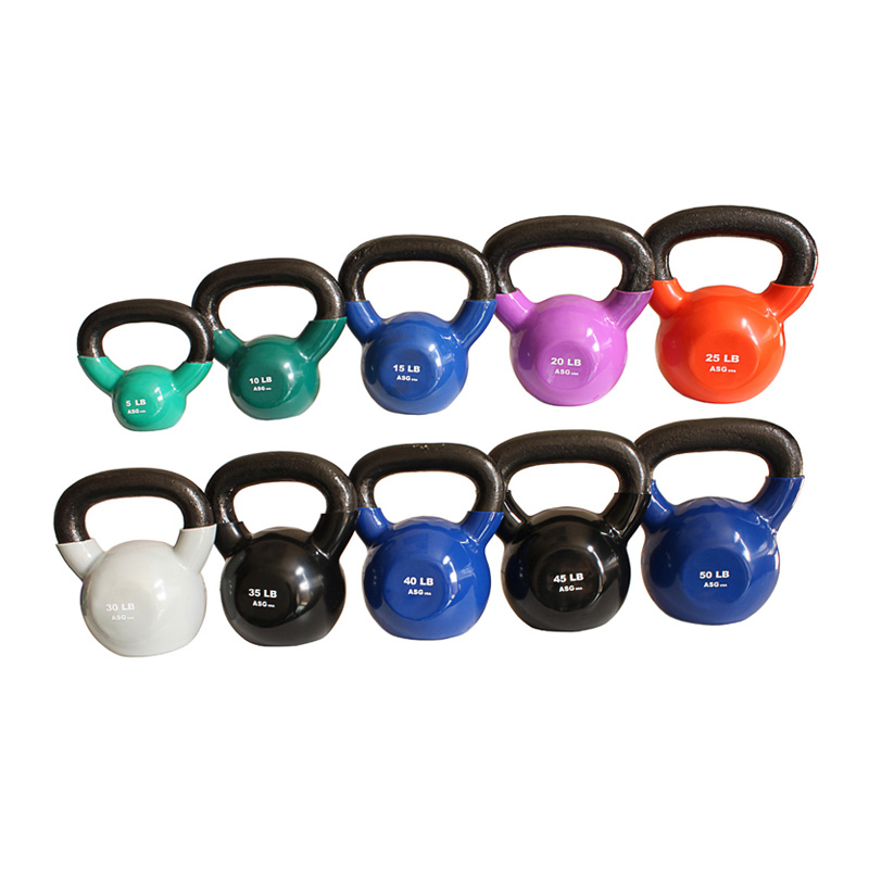 Vinyl Kettlebell Set