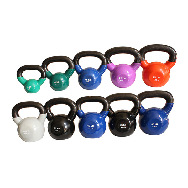 Vinyl Kettlebell Set