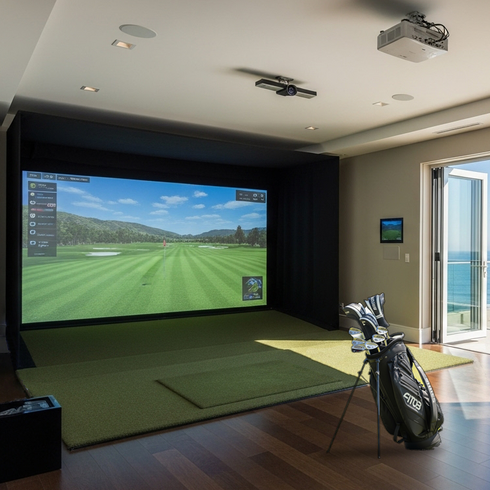 Uneekor EYE XO2 W14 Golf Simulator Package