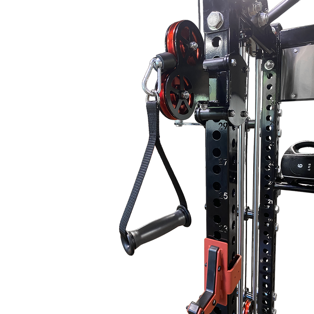 Warrior 2.0 Cable Crossover Pulley Power Rack Gym System – Sparks