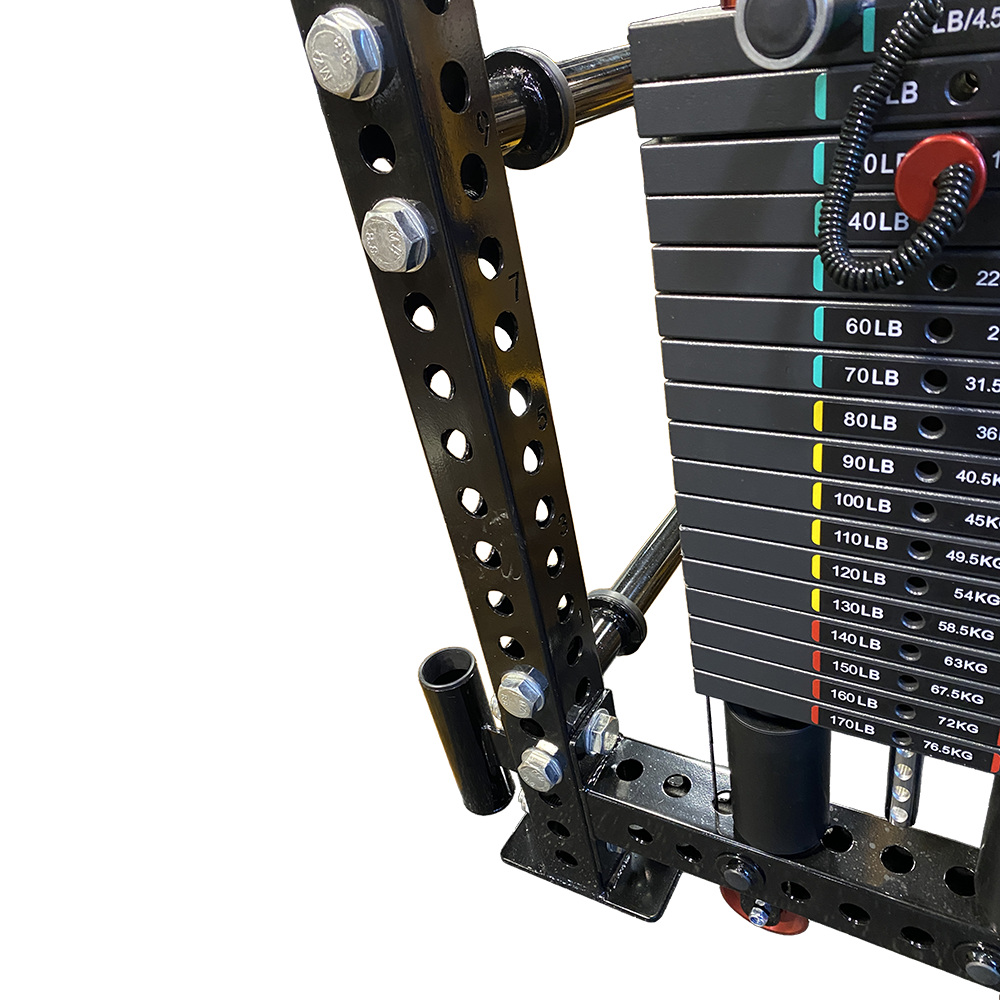 Warrior 2.0 Cable Crossover Pulley Power Rack Gym System – Sparks