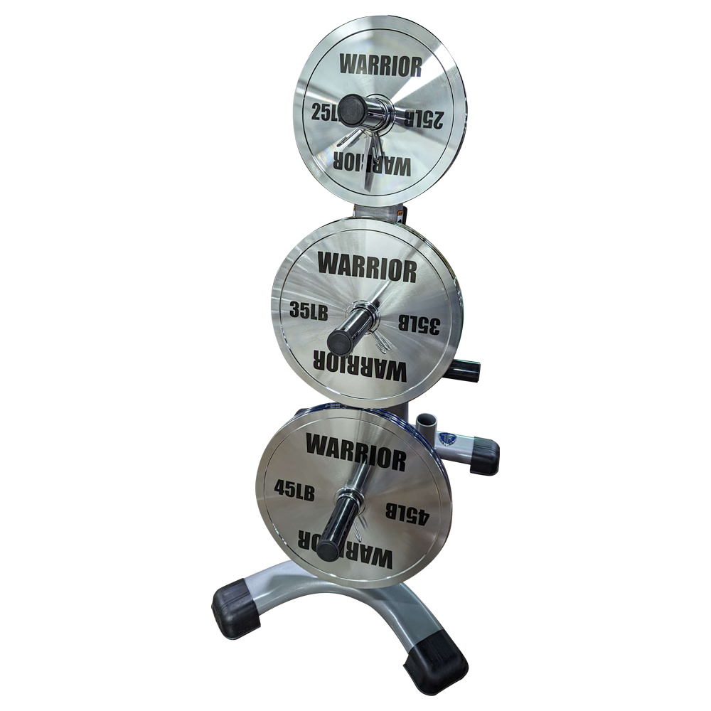 Warrior Chrome Olympic Weight Plate