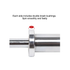 Warrior Commercial Olympic Curl Bar With Chrome Sleeves