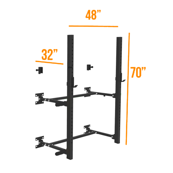 Warrior Folding Wall Mounted Rack