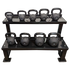 Warrior Neoprene Coated Black Kettlebell