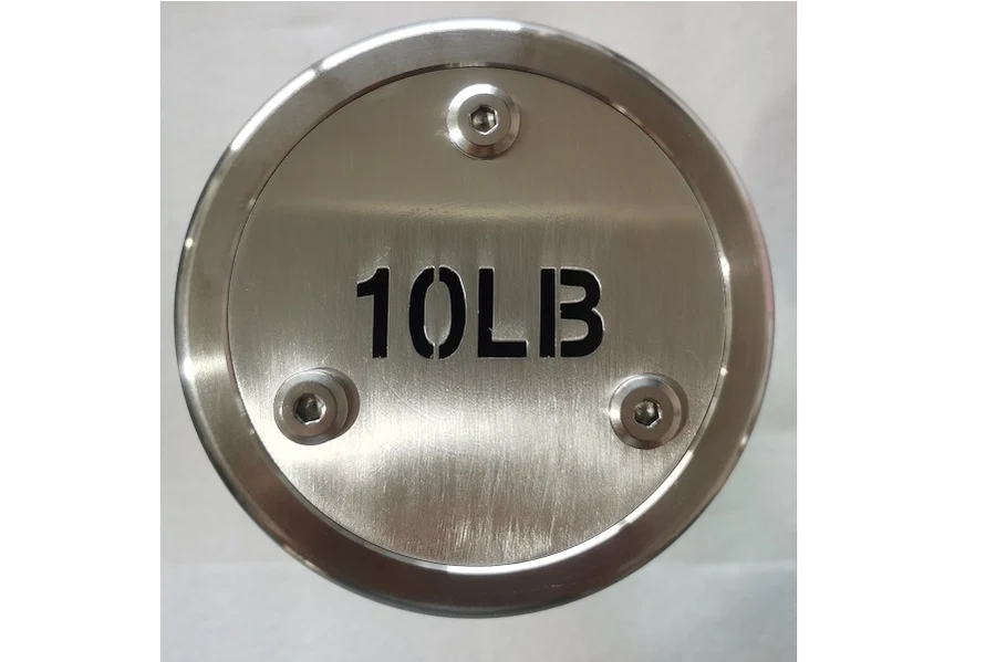 Warrior 5-50lb Chrome Dumbbell Set