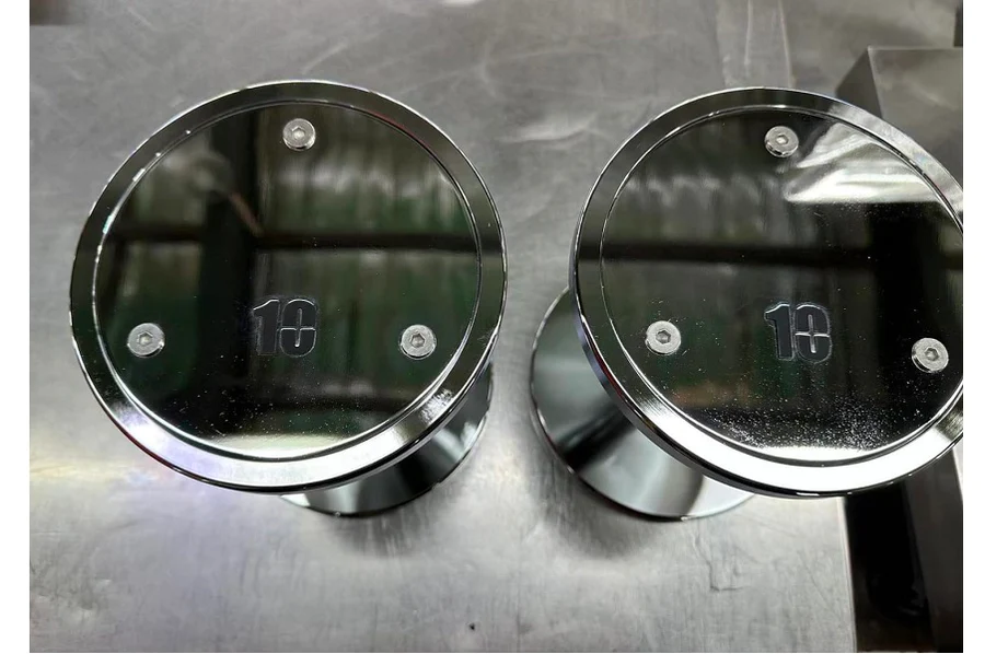 Warrior 5-50lb Chrome Dumbbell Set