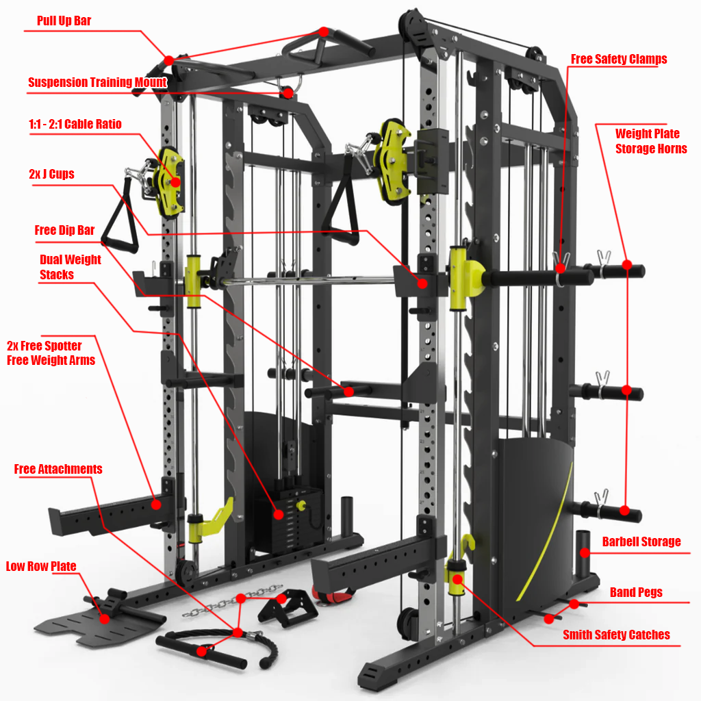 Warrior 701 Power Rack – Sparks - Main Image