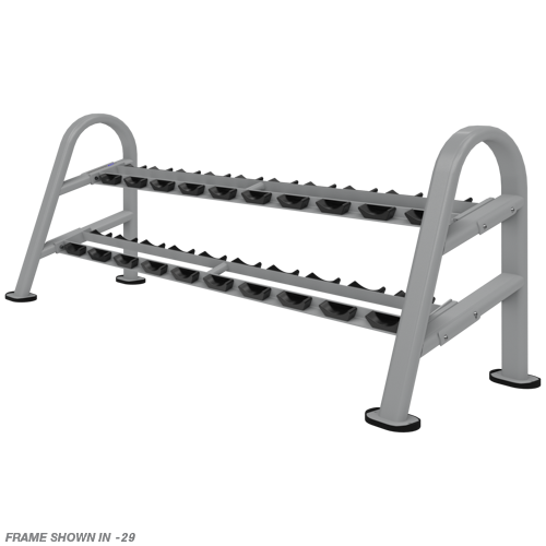Nautilus Instinct® Dumbbell Rack 10-Pair/2 Tier