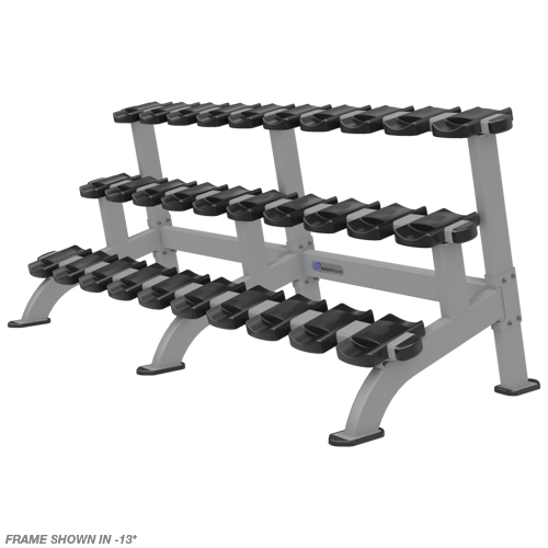 Nautilus Triple Dumbbell Rack