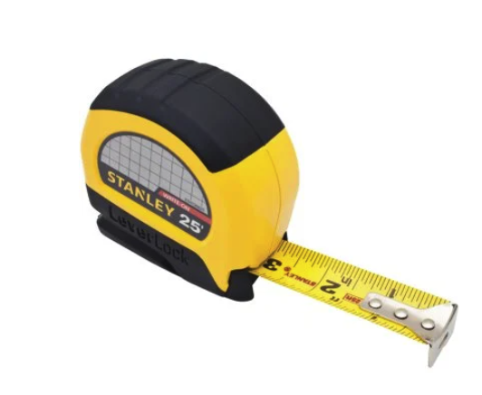 STANLEY LeverLock® 25ft Tape Rule Measure