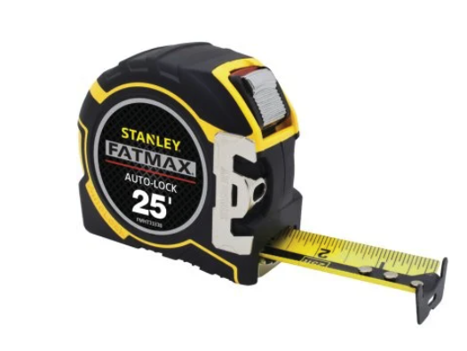 STANLEY FATMAX® 25ft Auto-Lock Tape Measure