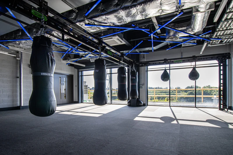 Seamless Vulcanized Rubber Gym Flooring
