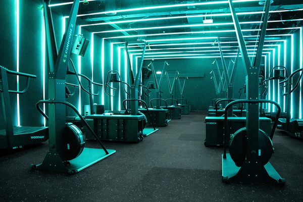 Seamless Vulcanized Rubber Gym Flooring