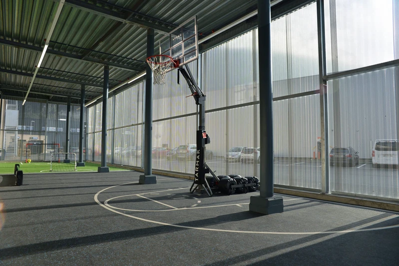 Seamless Vulcanized Rubber Gym Flooring
