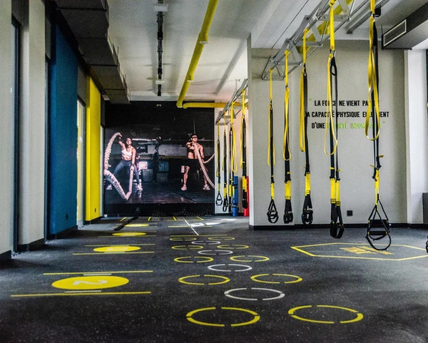 Seamless Vulcanized Rubber Gym Flooring