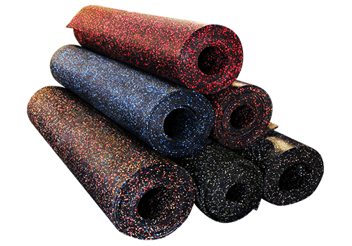 Overstock Pre-Cut Rubber Flooring Rolls