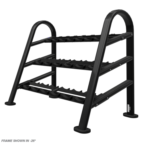 Nautilus Instinct® Dumbbell Rack 10-Pair/3 Tier