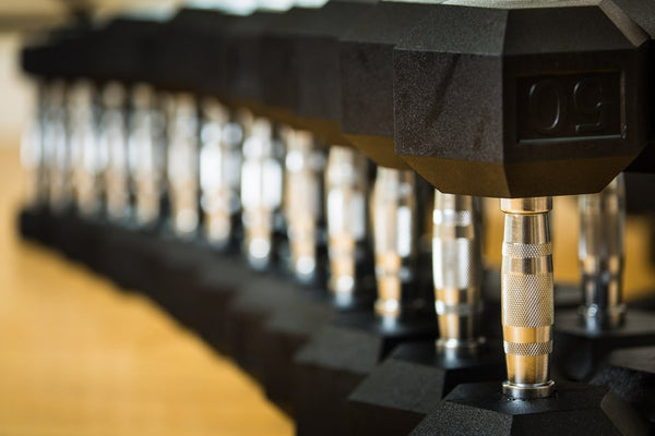 Rubber Hex Dumbbell