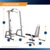 Marcy Pro Deluxe Cage System with Weight Lifting Bench | PM-5108