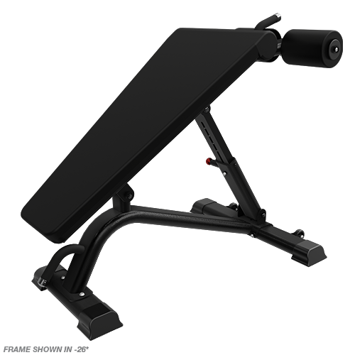 Nautilus Instinct® Adjustable Abdominal Decline Bench