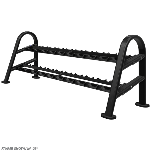Nautilus Instinct® Dumbbell Rack 10-Pair/2 Tier