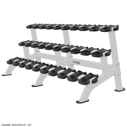 Nautilus Triple Dumbbell Rack