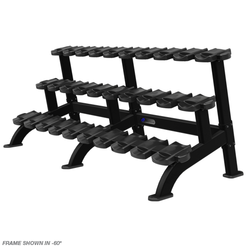 Nautilus Triple Dumbbell Rack
