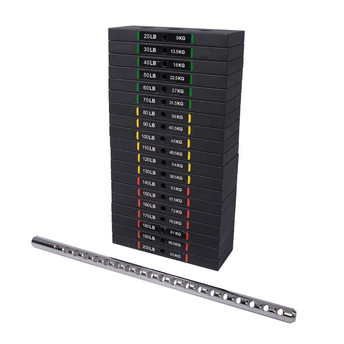 Powertec Weight Stack Set 190 lbs. – Sparks