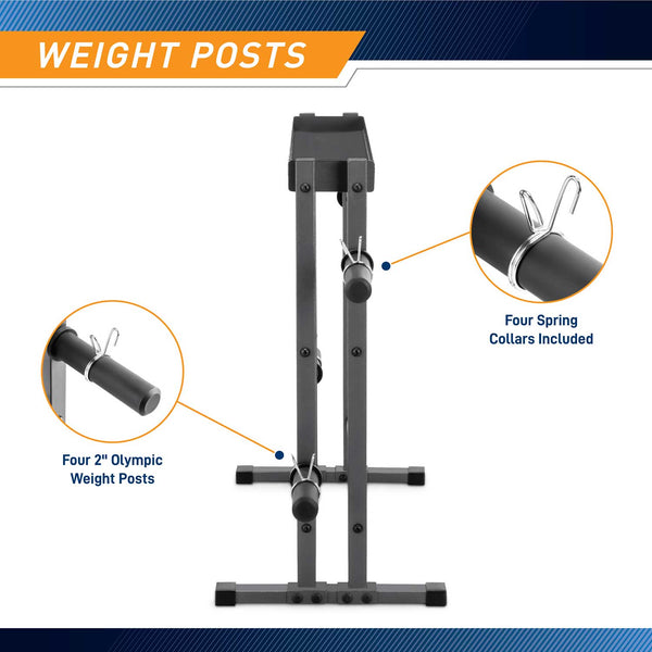 Marcy Combo Weights Storage Rack | DBR-0117