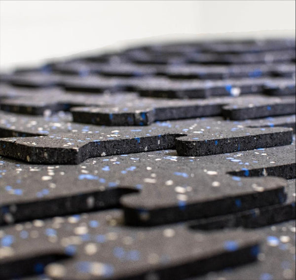 Modern Series - Edge-Lock Rubber Gym Tiles