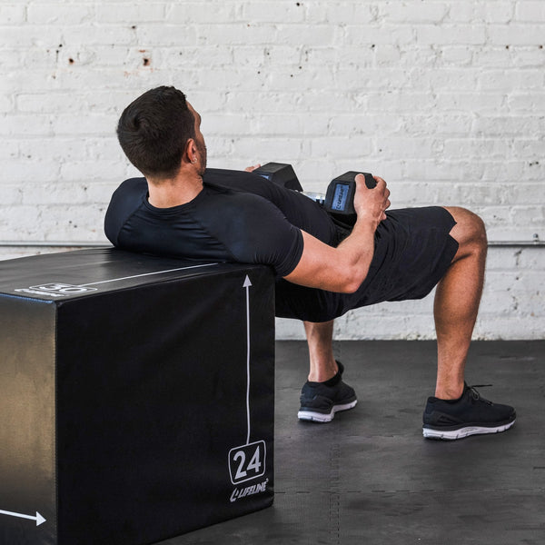 Rubber Hex Dumbbell