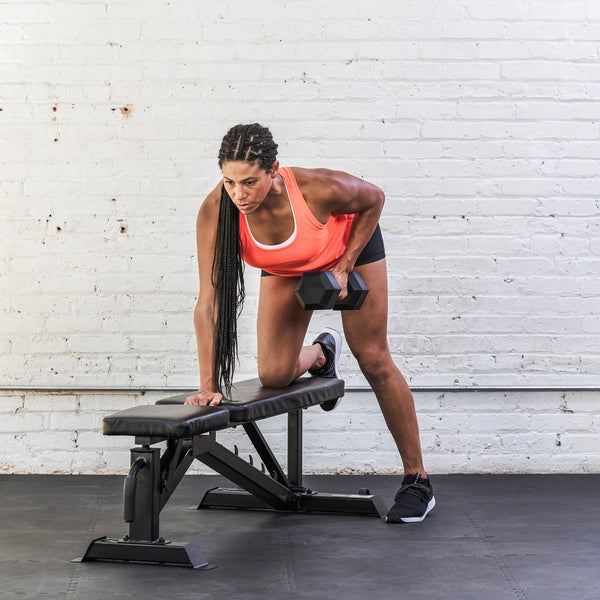 Rubber Hex Dumbbell