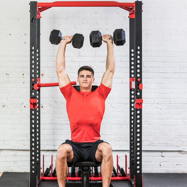Rubber Hex Dumbbell