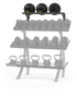 Batca FZ-7 (3-Tier 4' Dumbbell Rack)