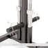 Marcy 6-Peg Olympic Weight Plate Tree and Vertical Bar Holder w/ Wheels | PT-5856